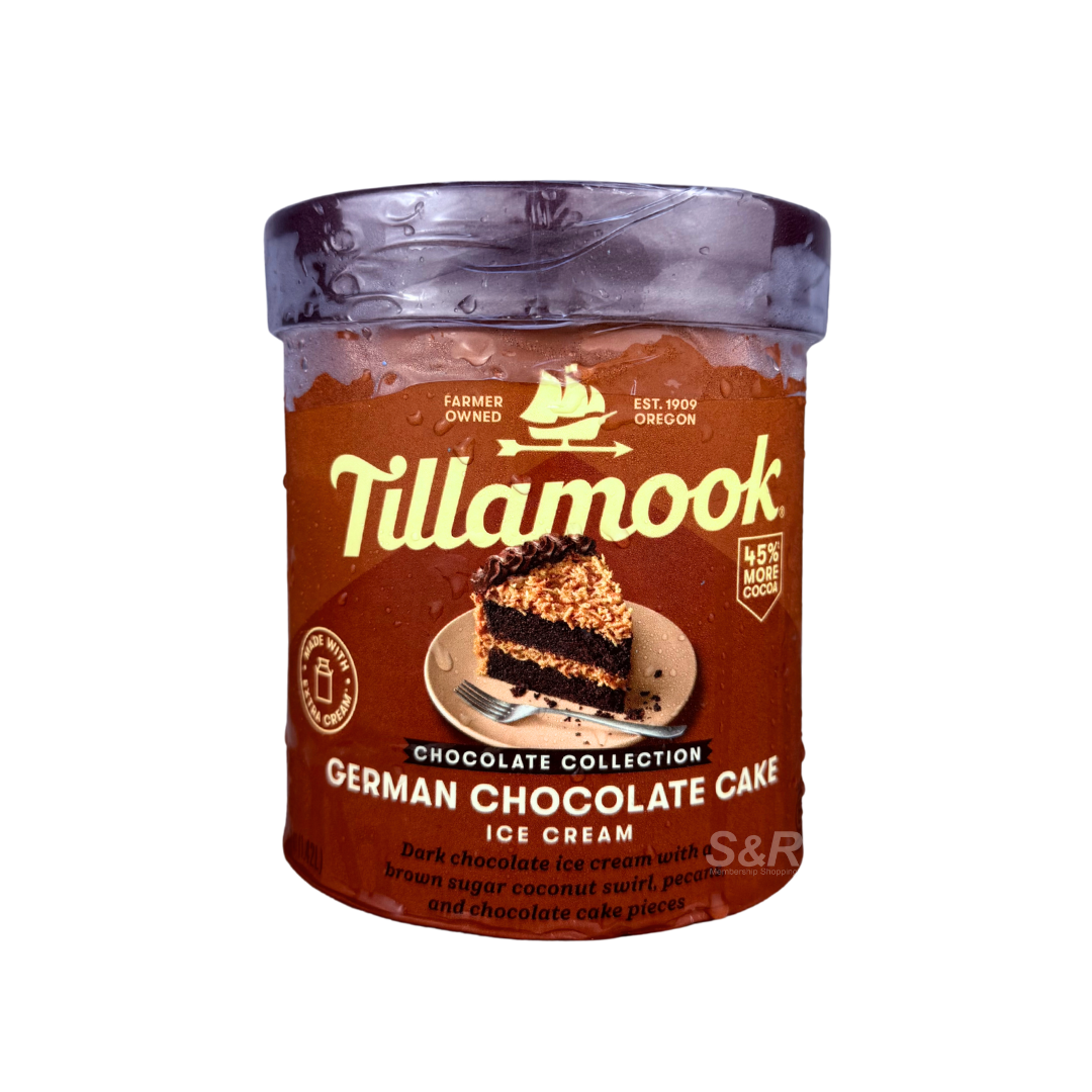 Tillamook German Chocolate Cake Ice Cream Tub 1.42L